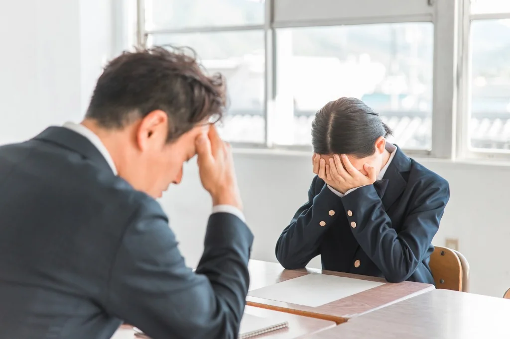 一貫校の進度に、ついていけない。